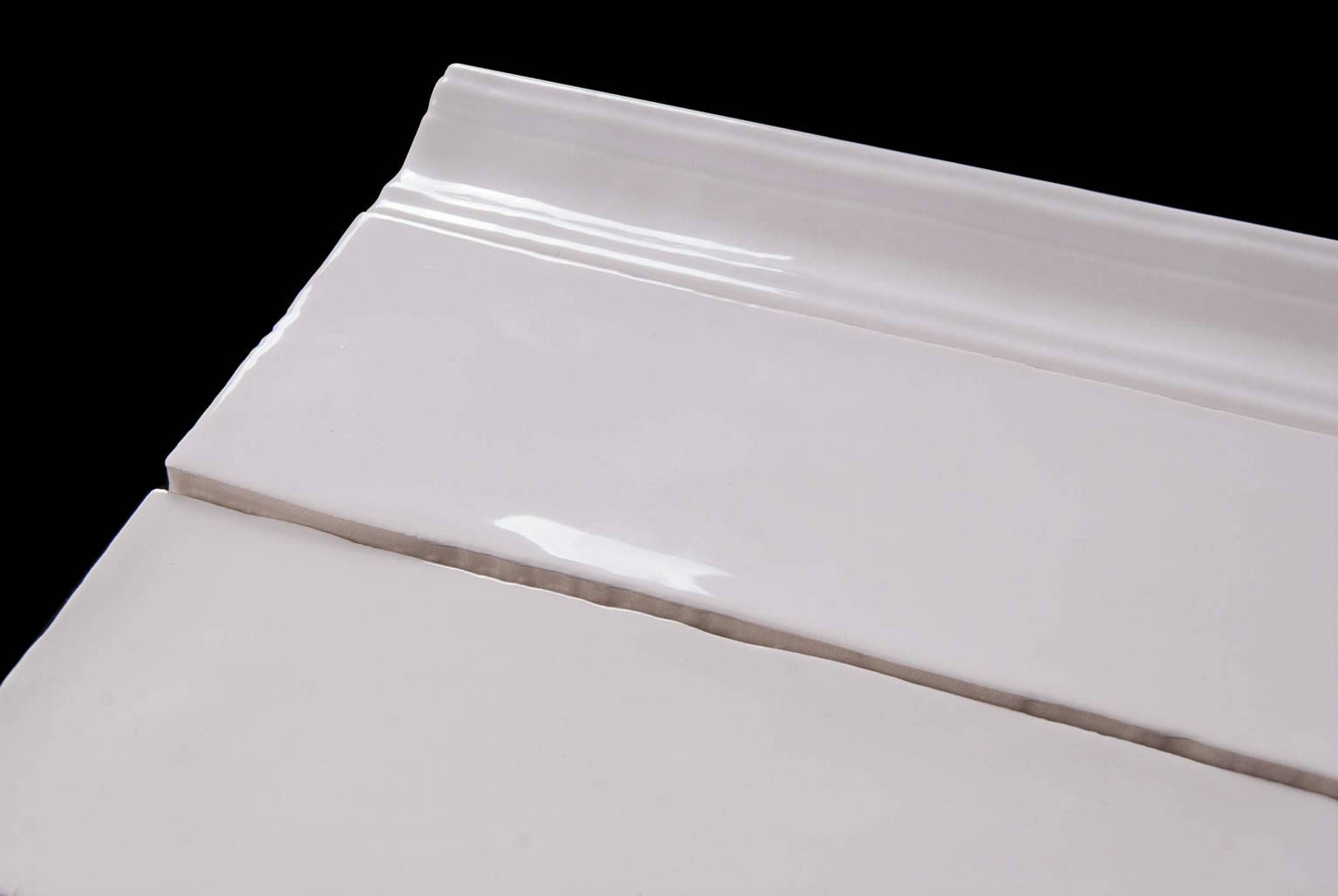 2X12 White Chair Rail | In Home Stone
