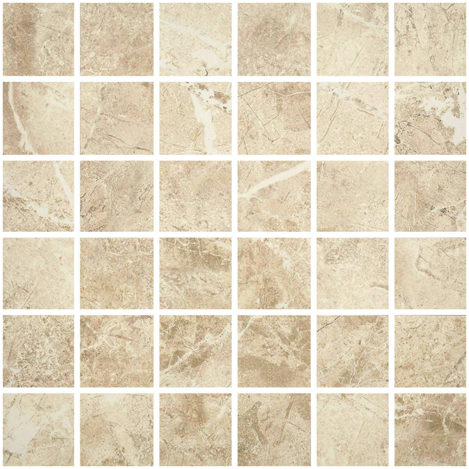 2X2 Sand Mosaic | In Home Stone