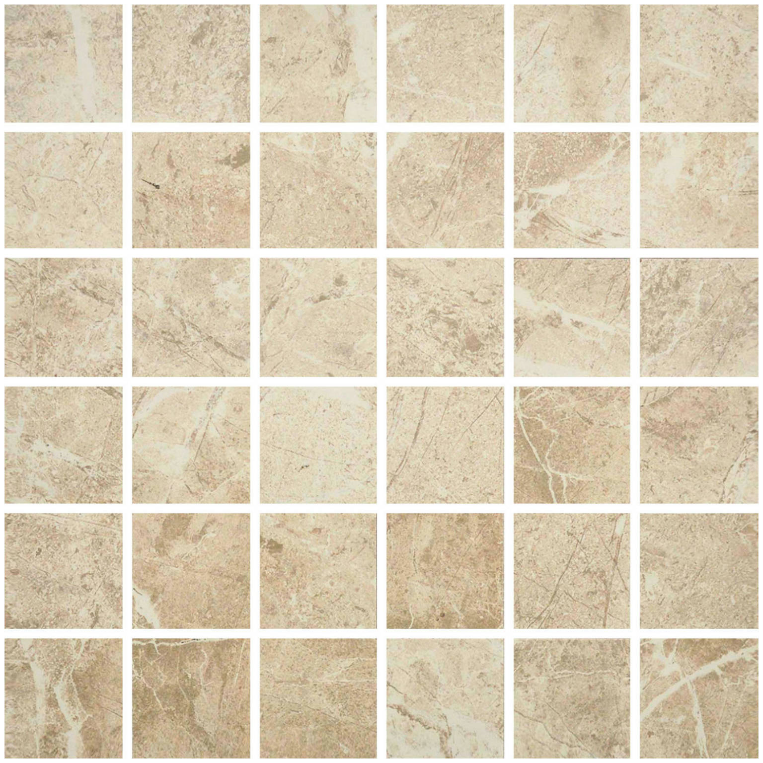 2X2 Sand Mosaic | In Home Stone