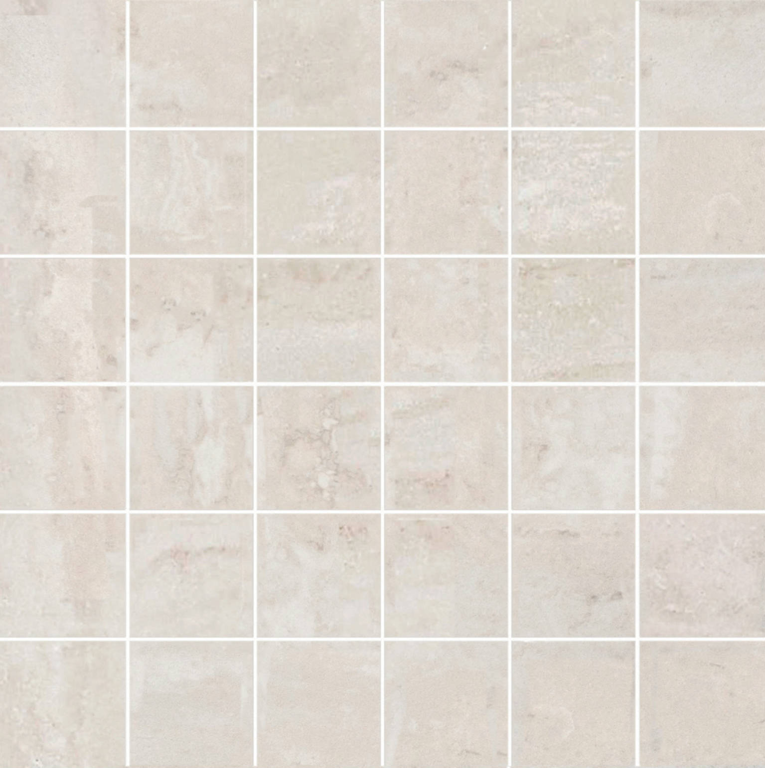 Bianco Navona Polished 2X2 Mosaic | In Home Stone