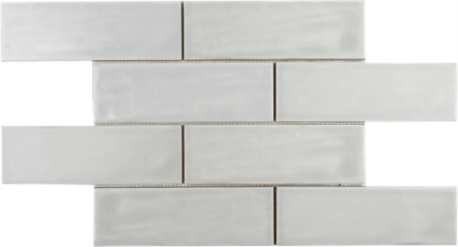 Brickwork Mosaic Matte-Gloss Flint | In Home Stone