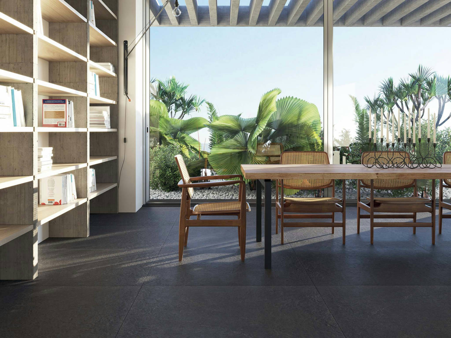 California Slate Monterey Black 12x24 0 | In Home Stone
