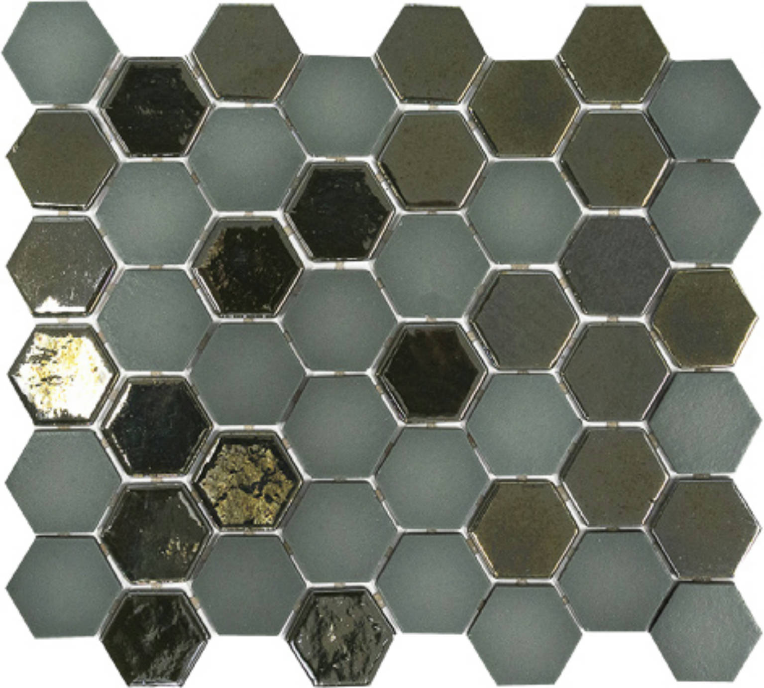 Confetti Mosaic Green | In Home Stone