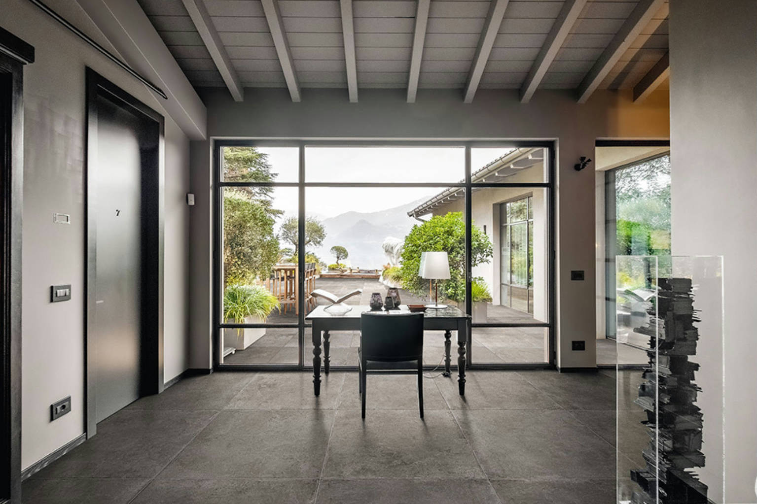 Elevation Menfi Grey 24x36 | In Home Stone