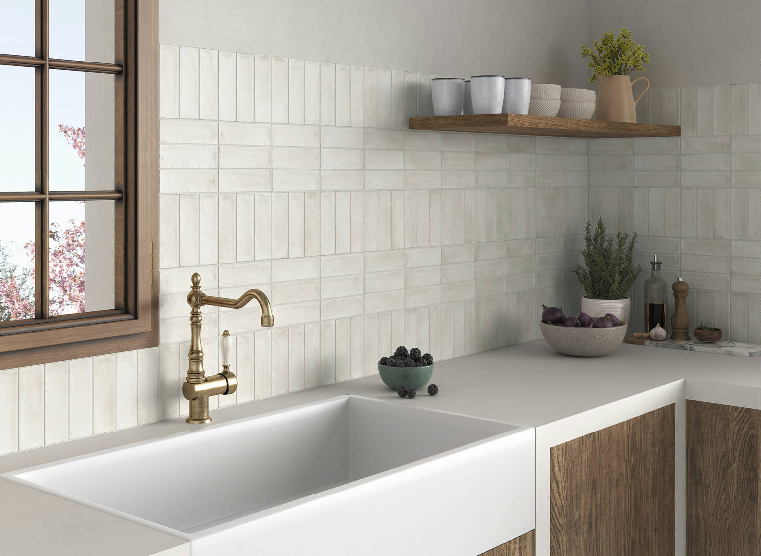 Lisbon 2x6" Moka | In Home Stone
