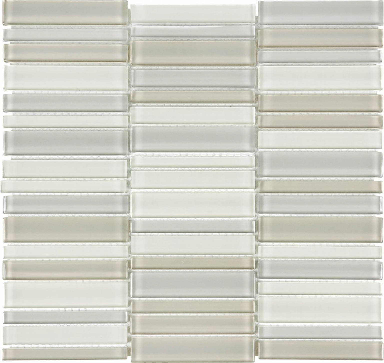 Natural Blend Stacked Mosaic | In Home Stone