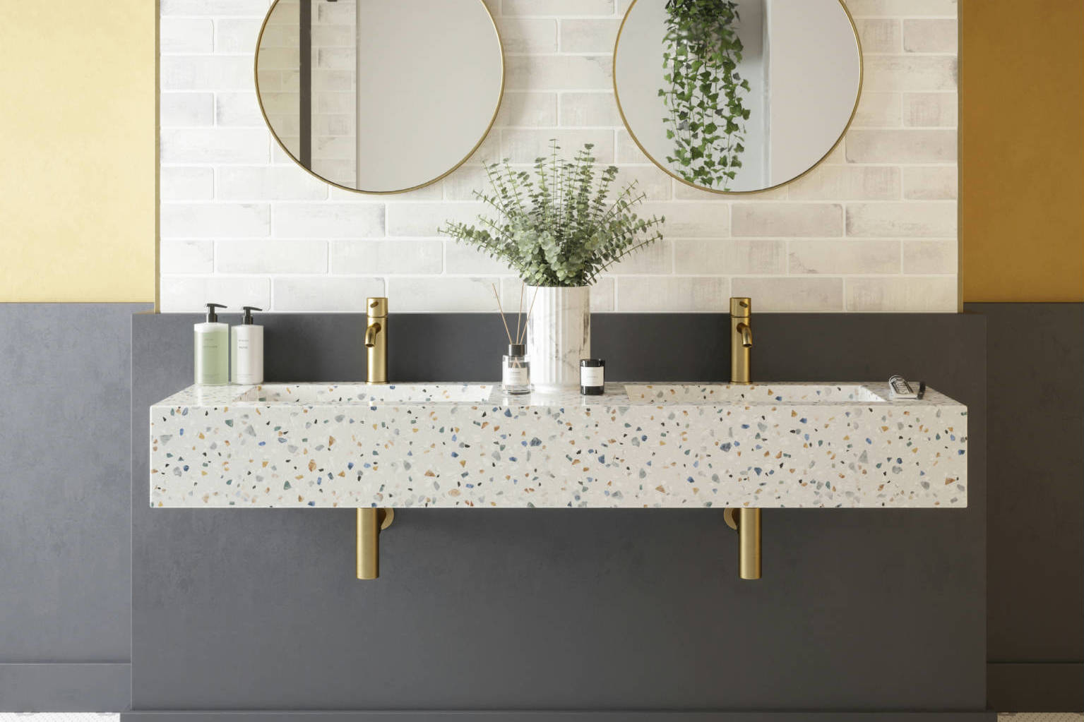 Salt Field Tile, Everly Mosaic | In Home Stone