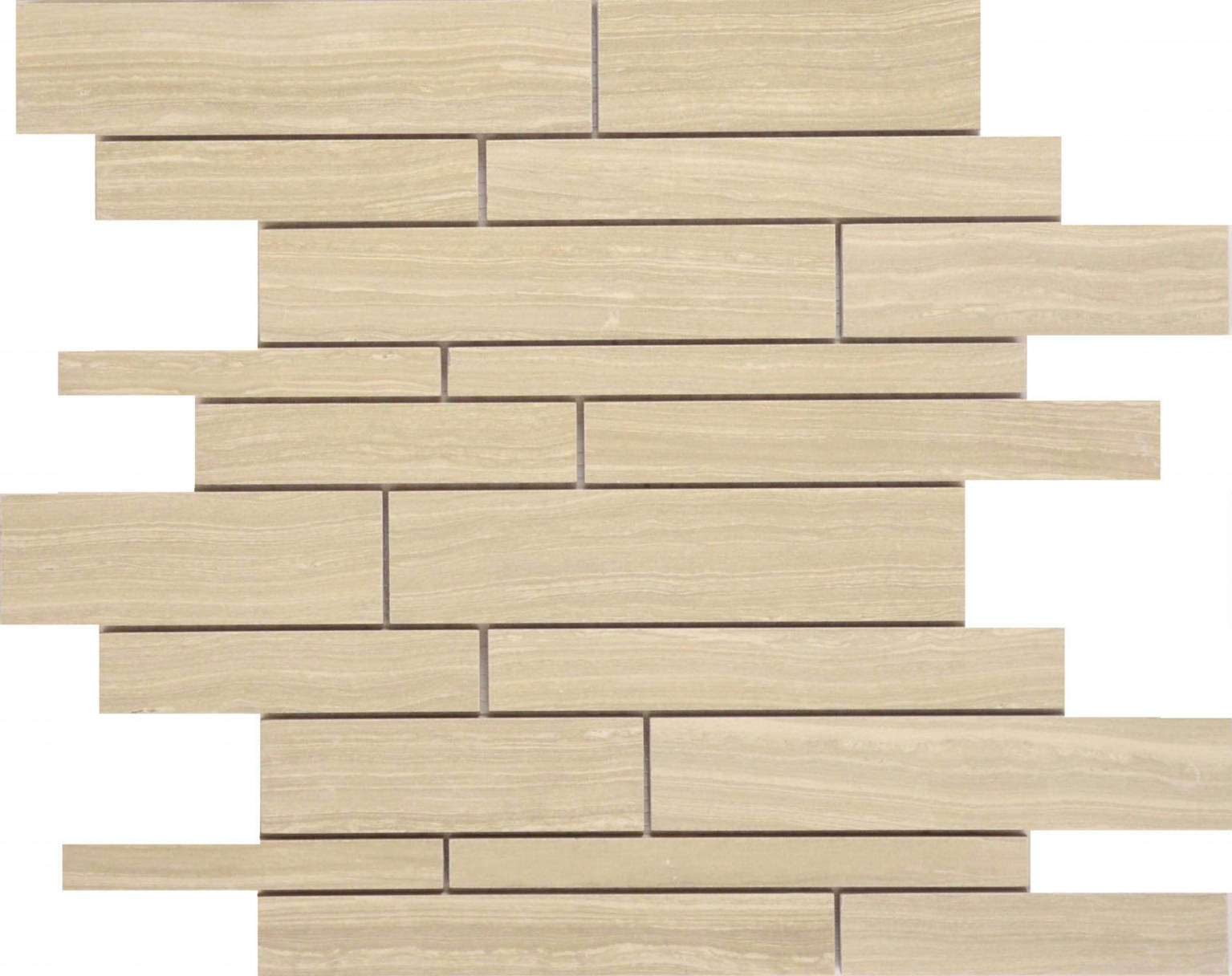 Sand Random Strip | In Home Stone
