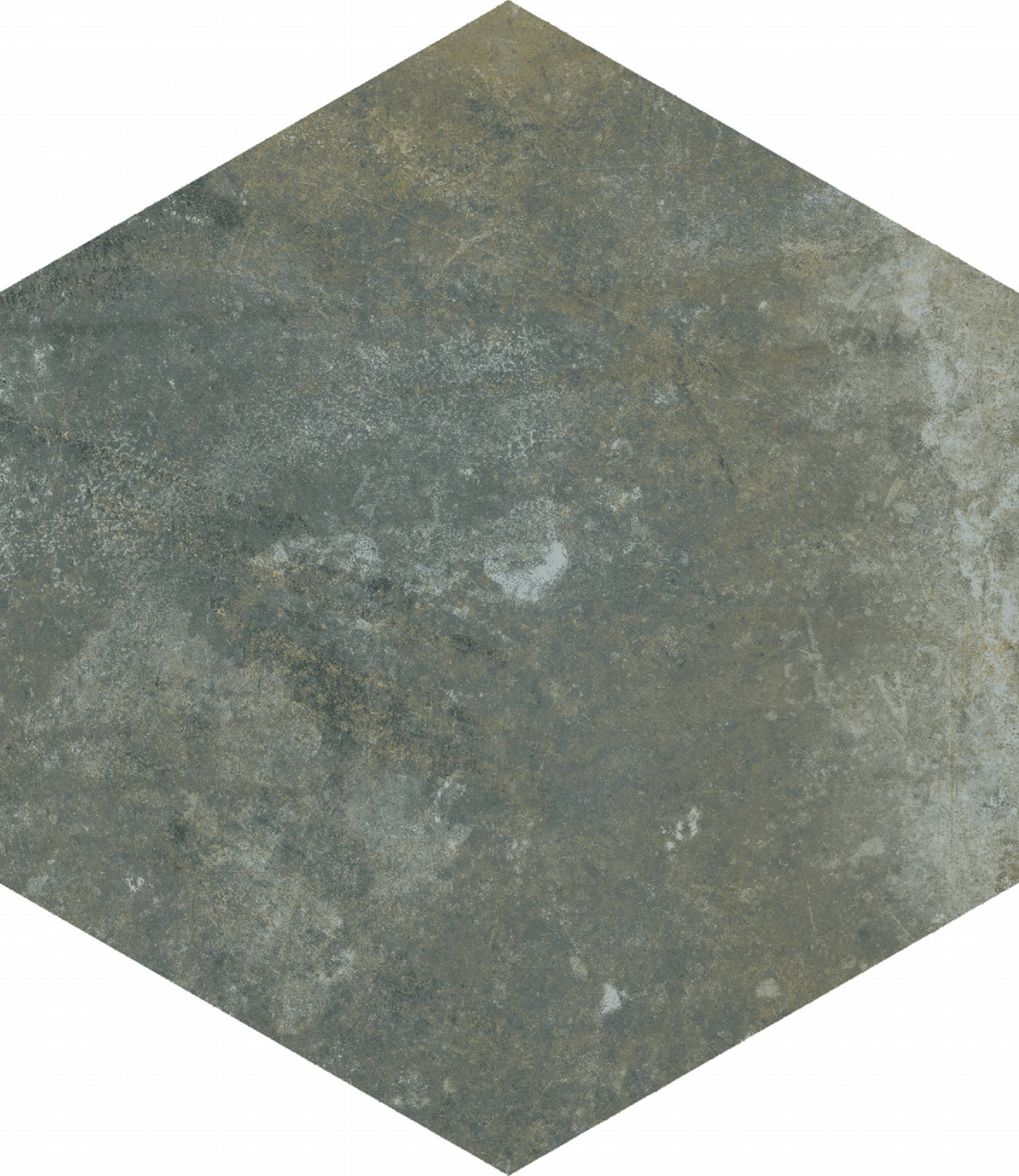 Seville 5.5X6.3” Black Hexagon | In Home Stone