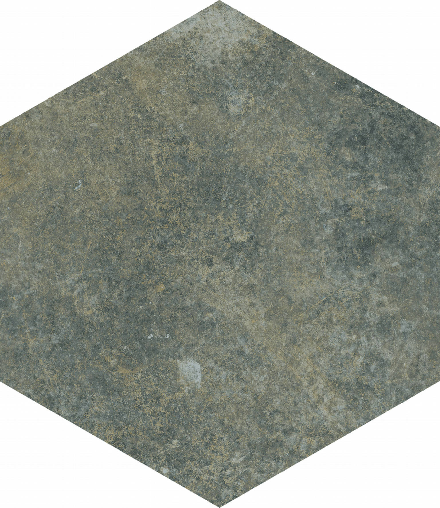 Seville 5.5X6.3” Black Hexagon | In Home Stone