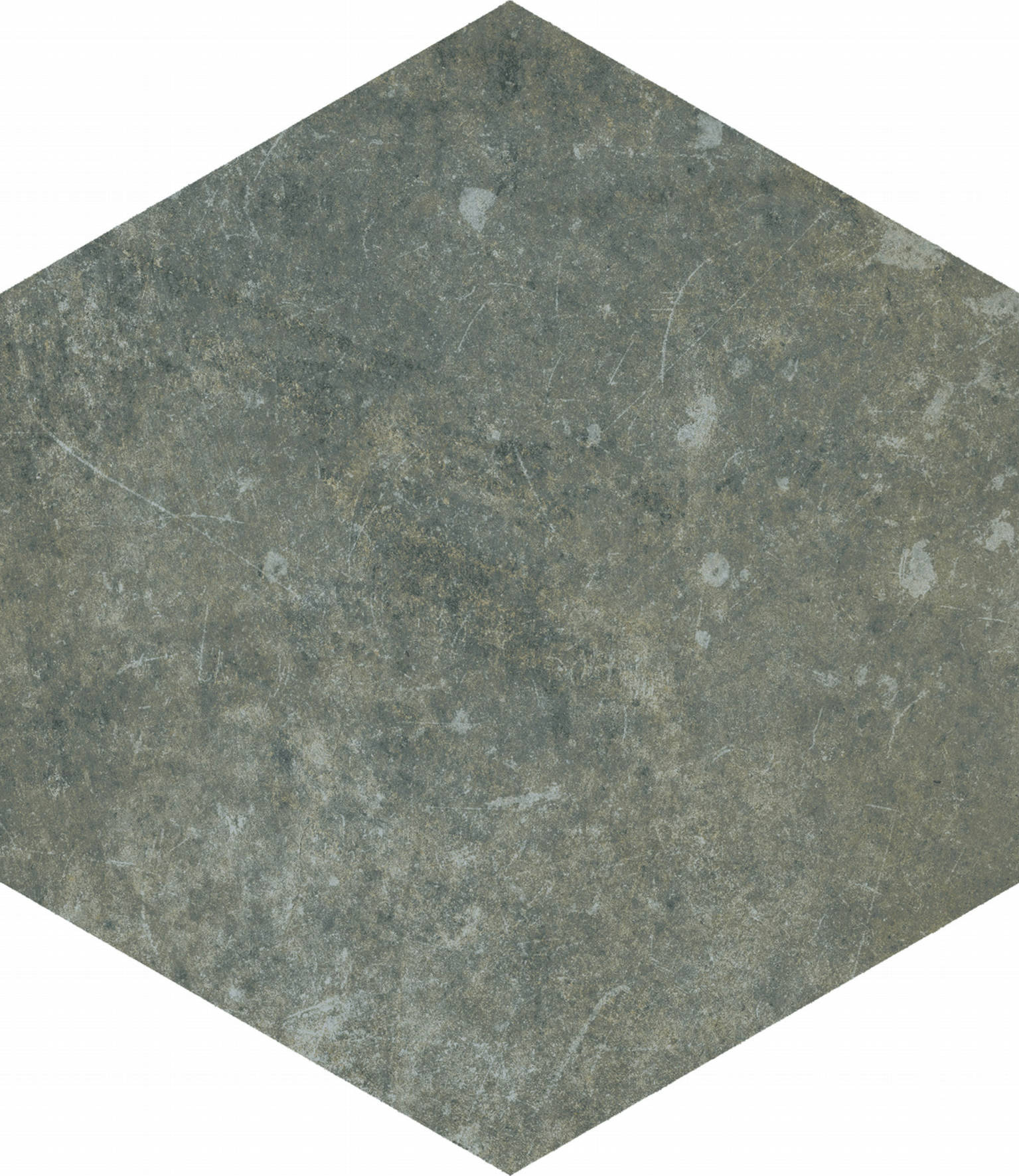 Seville 5.5X6.3” Black Hexagon | In Home Stone