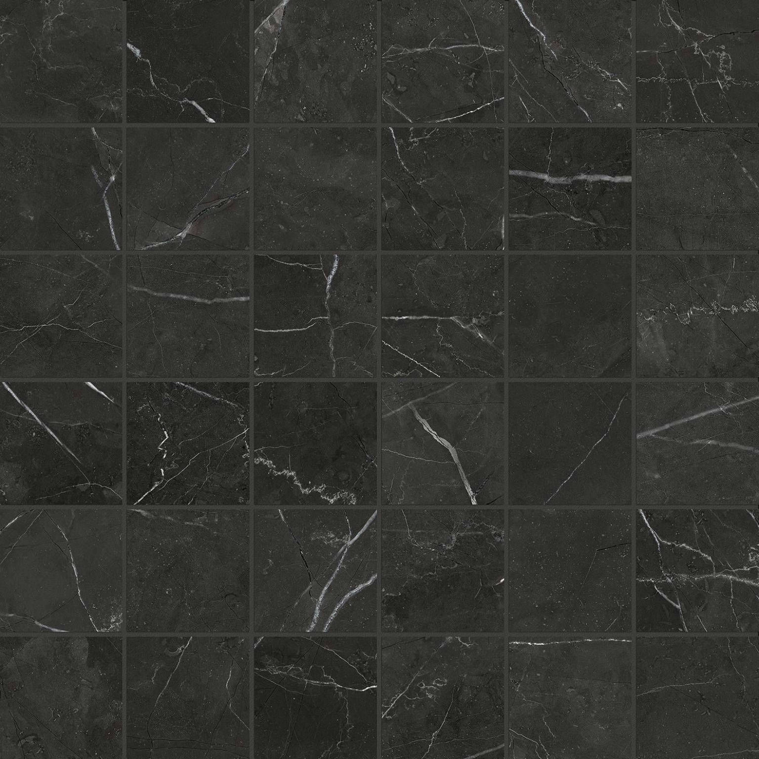 Tivoli Nero Honed 2X2 Mosaic | In Home Stone