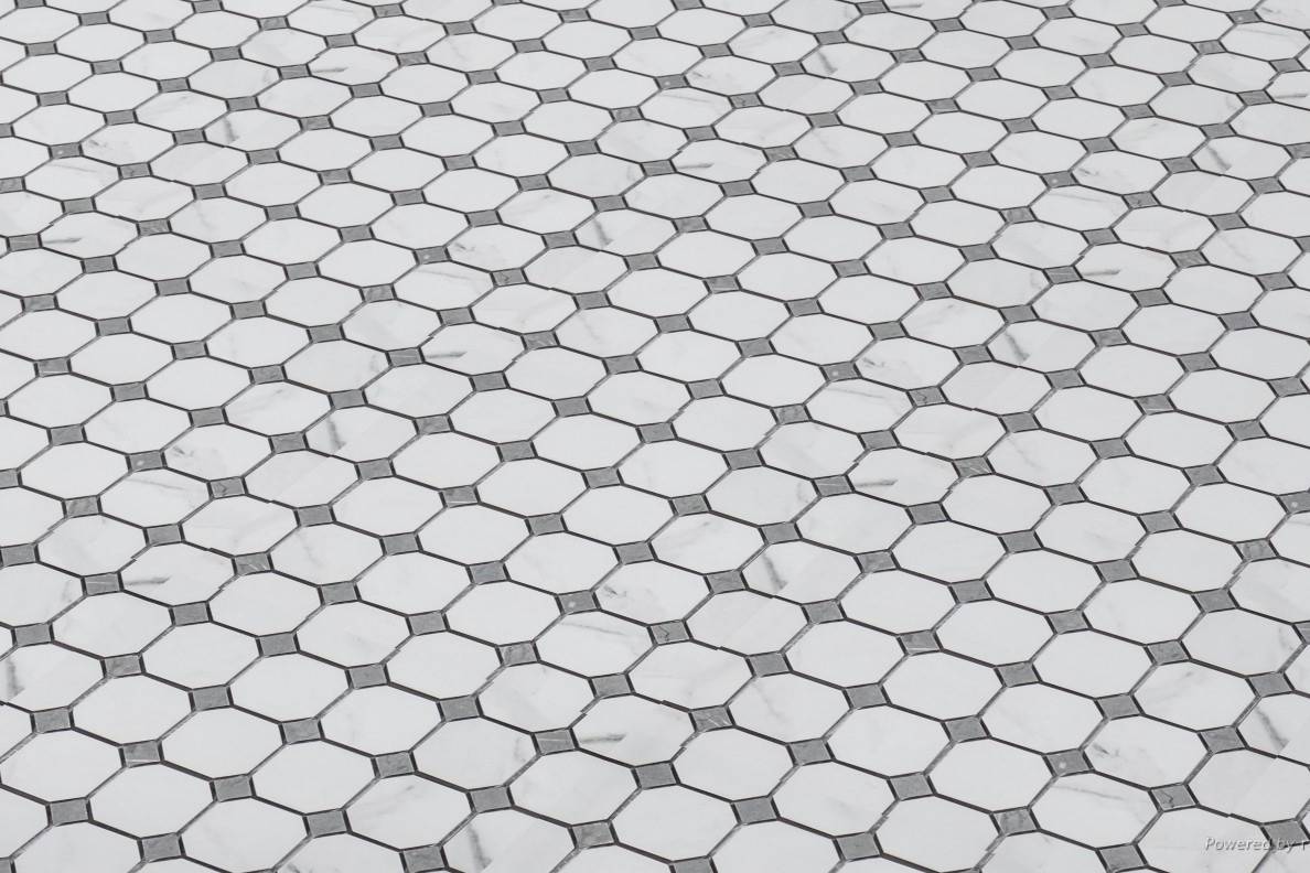 Treasure Statuario Octagon / Dot | In Home Stone