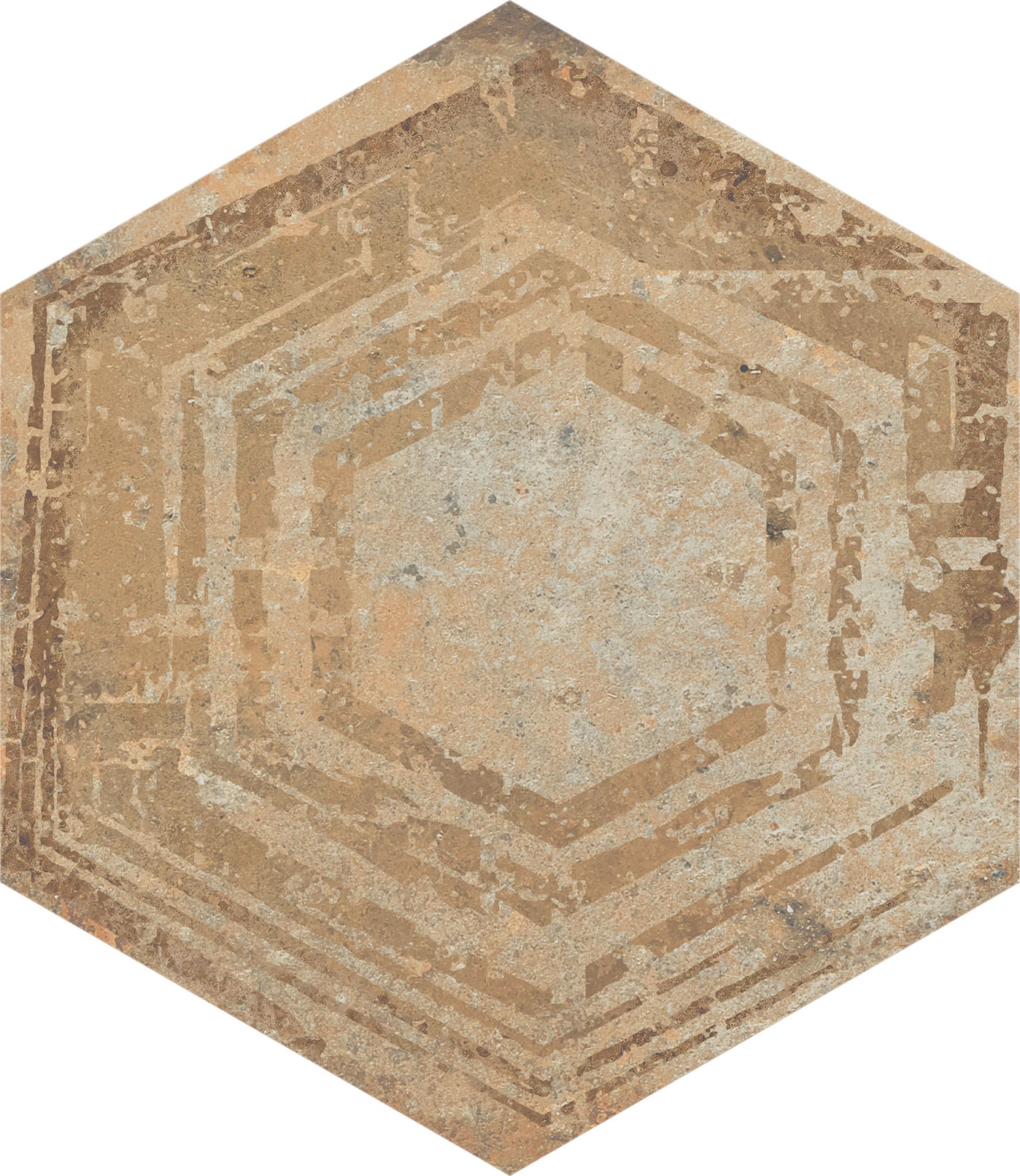 Alma 5.5X6.3 Sand Decor Hexagon | In Home Stone