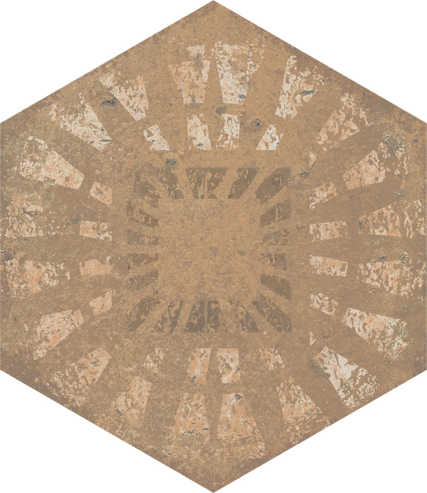 Alma 5.5X6.3 Sand Decor Hexagon | In Home Stone