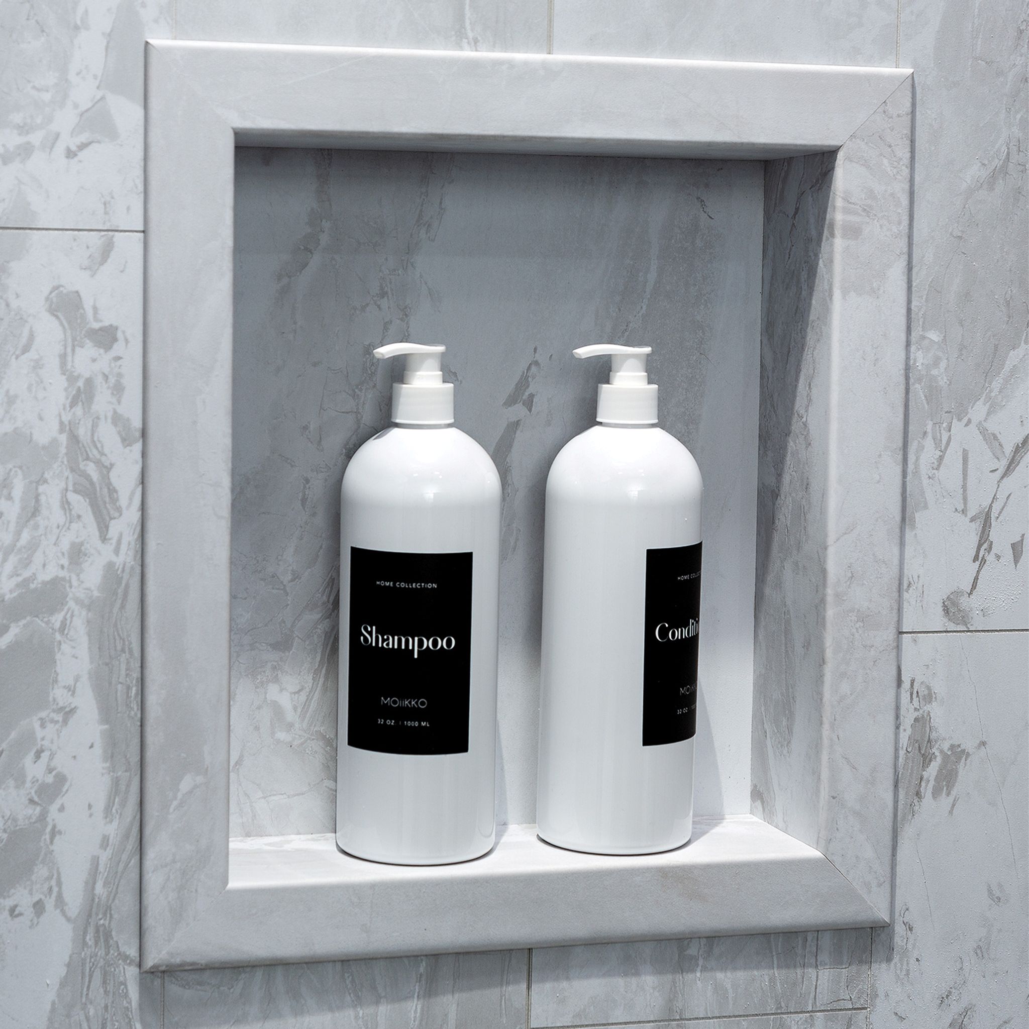 Iced Pewter Niche 14.5x12 inside | In Home Stone