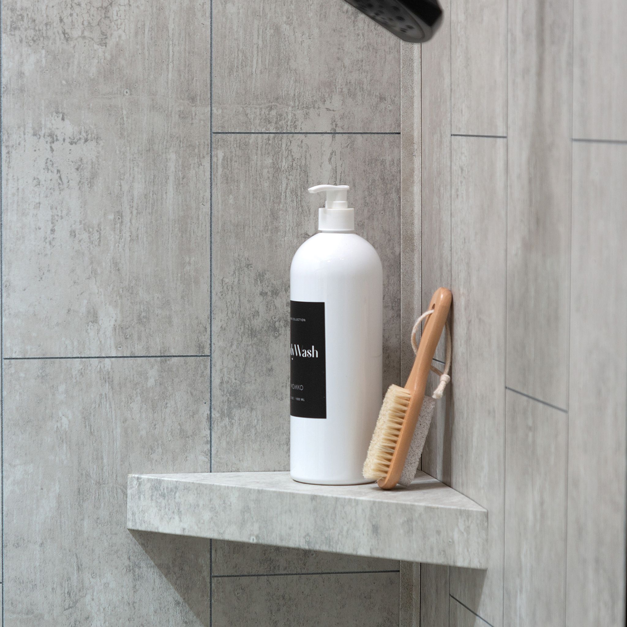 Wind Gust Shower Shelf 14.56x7.12x2 | In Home Stone