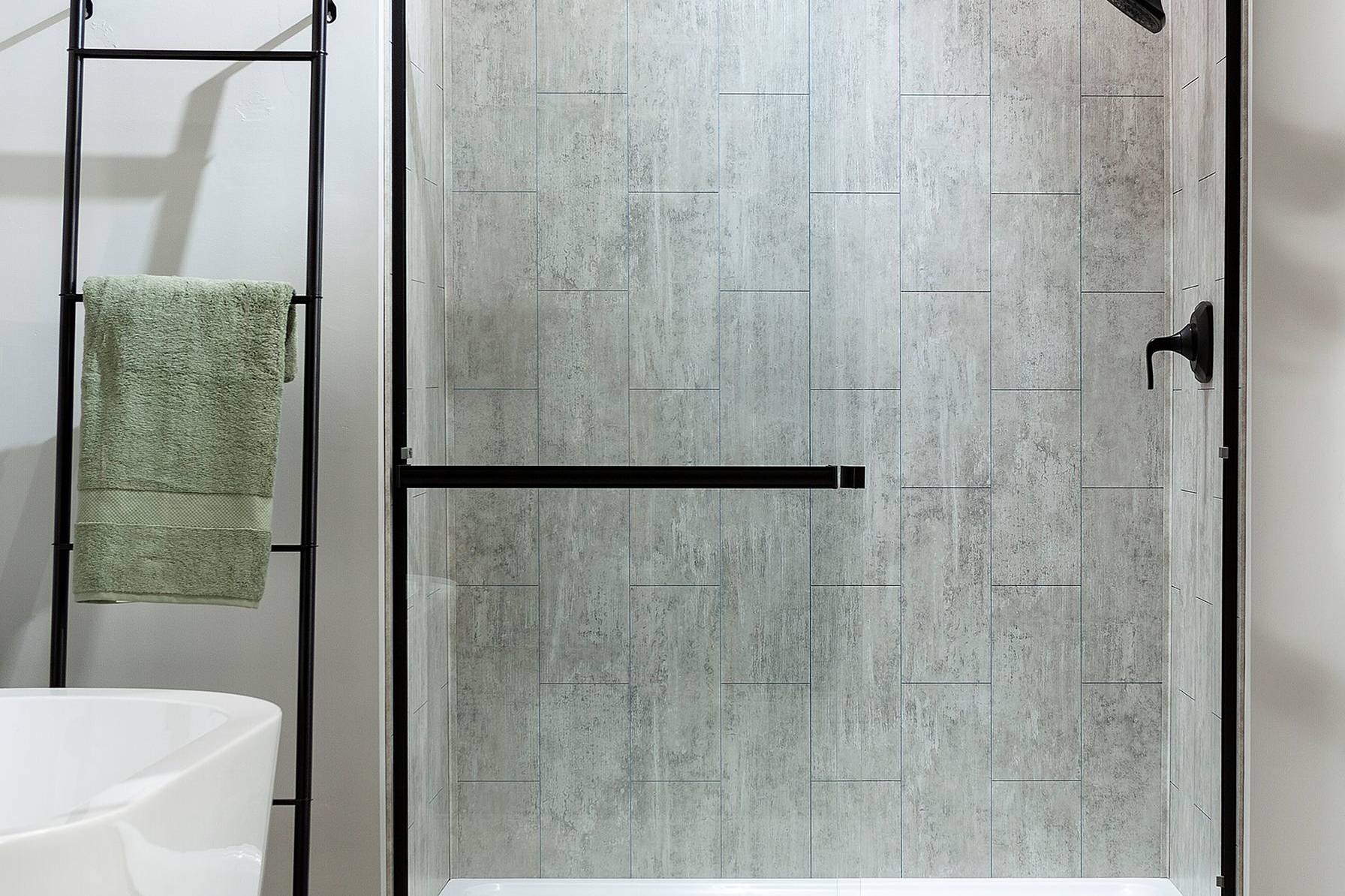 Wind Gust Shower Wall Kit 32x60x78 | In Home Stone