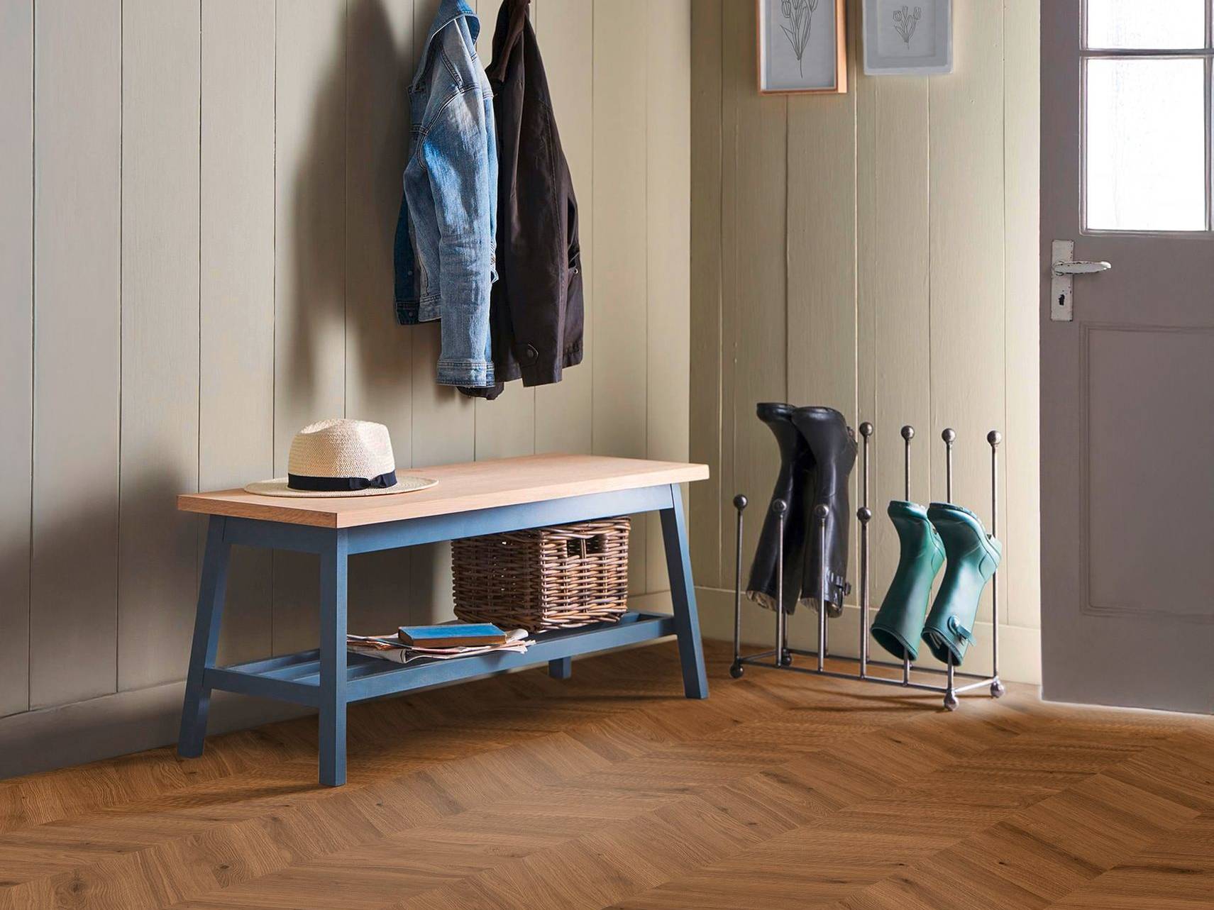 True Earth Chevron 10 | In Home Stone