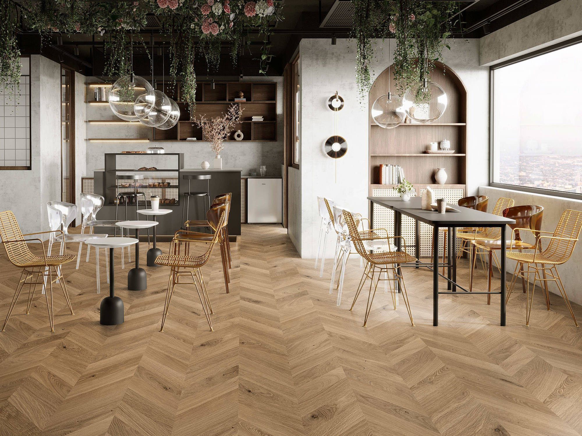 True Earth Chevron 7 | In Home Stone