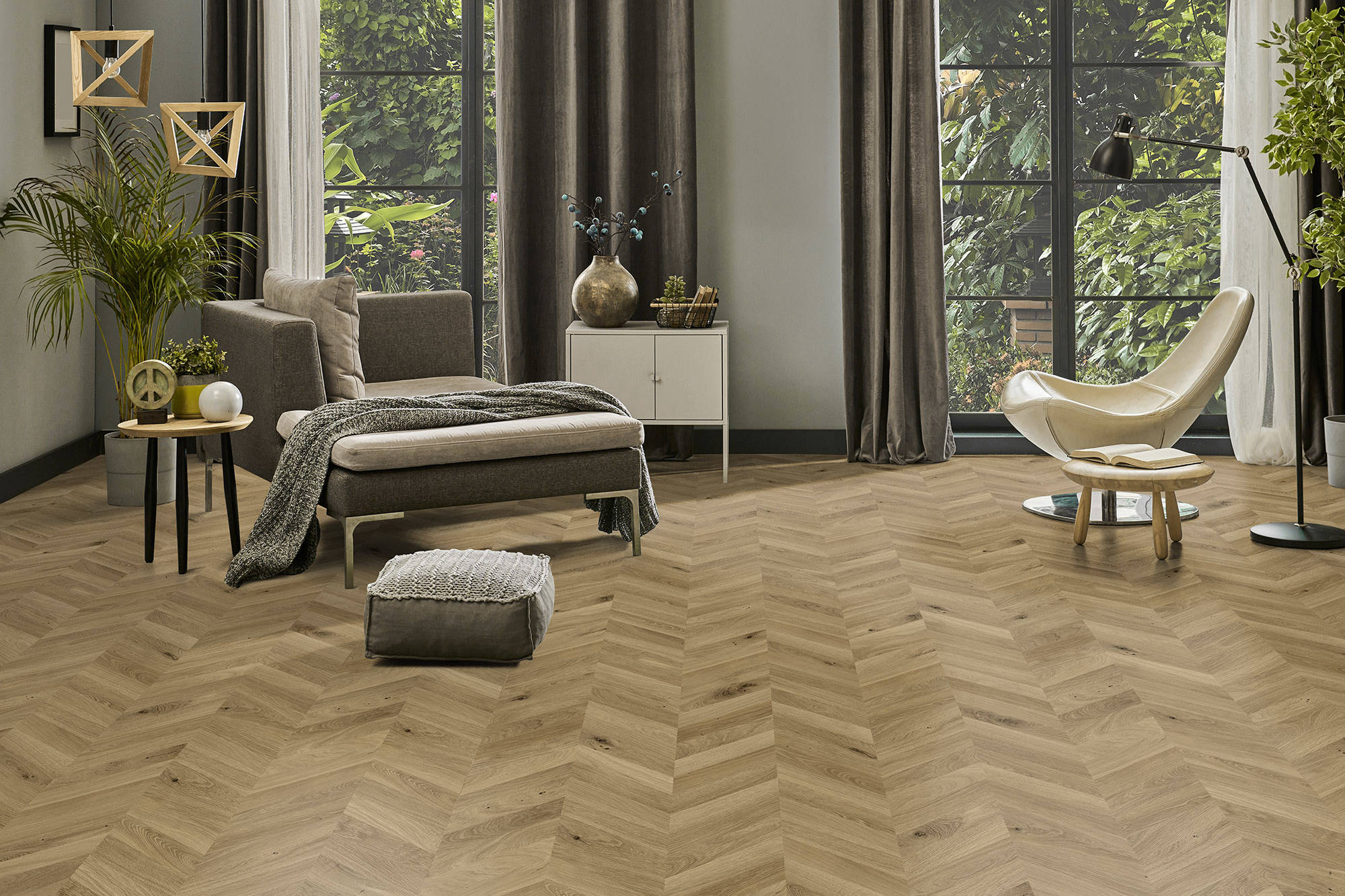 True Earth Chevron 8 | In Home Stone