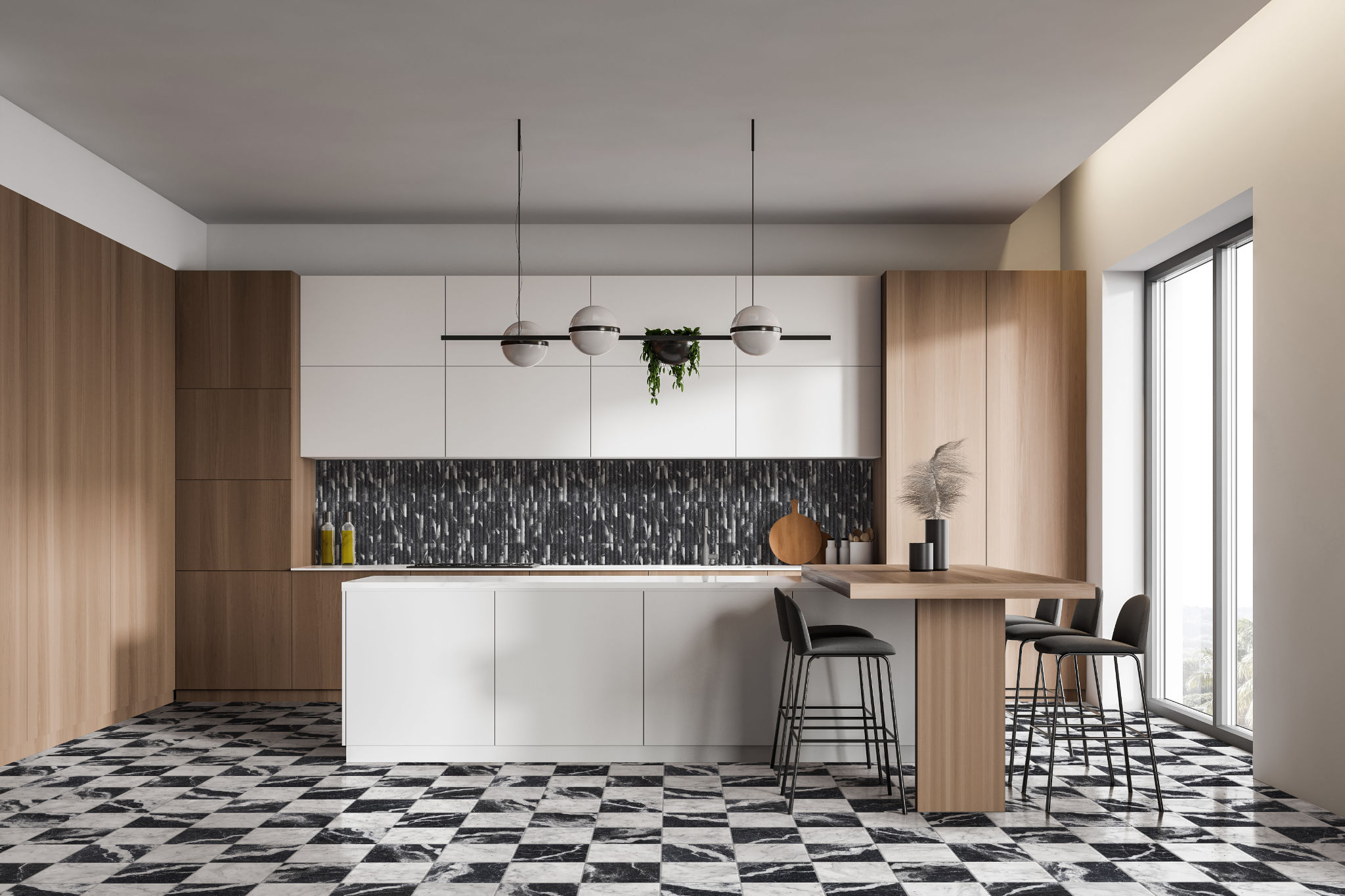 Obsession Nero & Carrara | In Home Stone