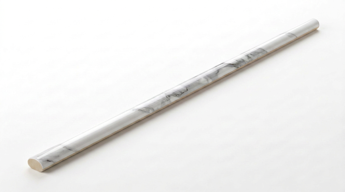 Carrara 0.39X9” Carrara Trim | In Home Stone