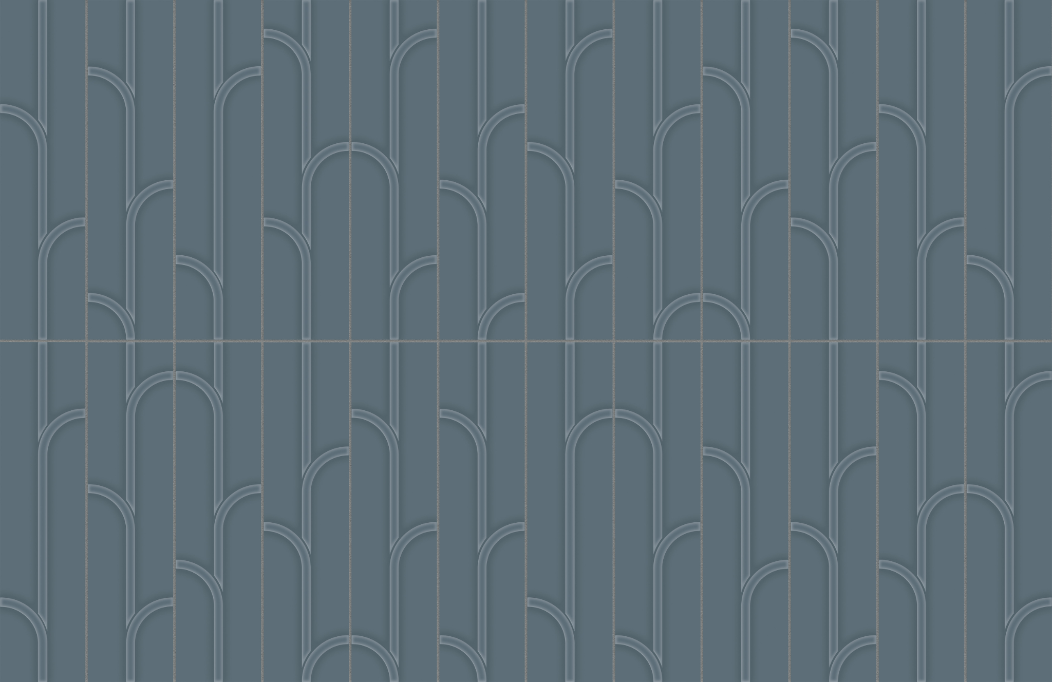Geometra 3x12 Ink Ivy | In Home Stone